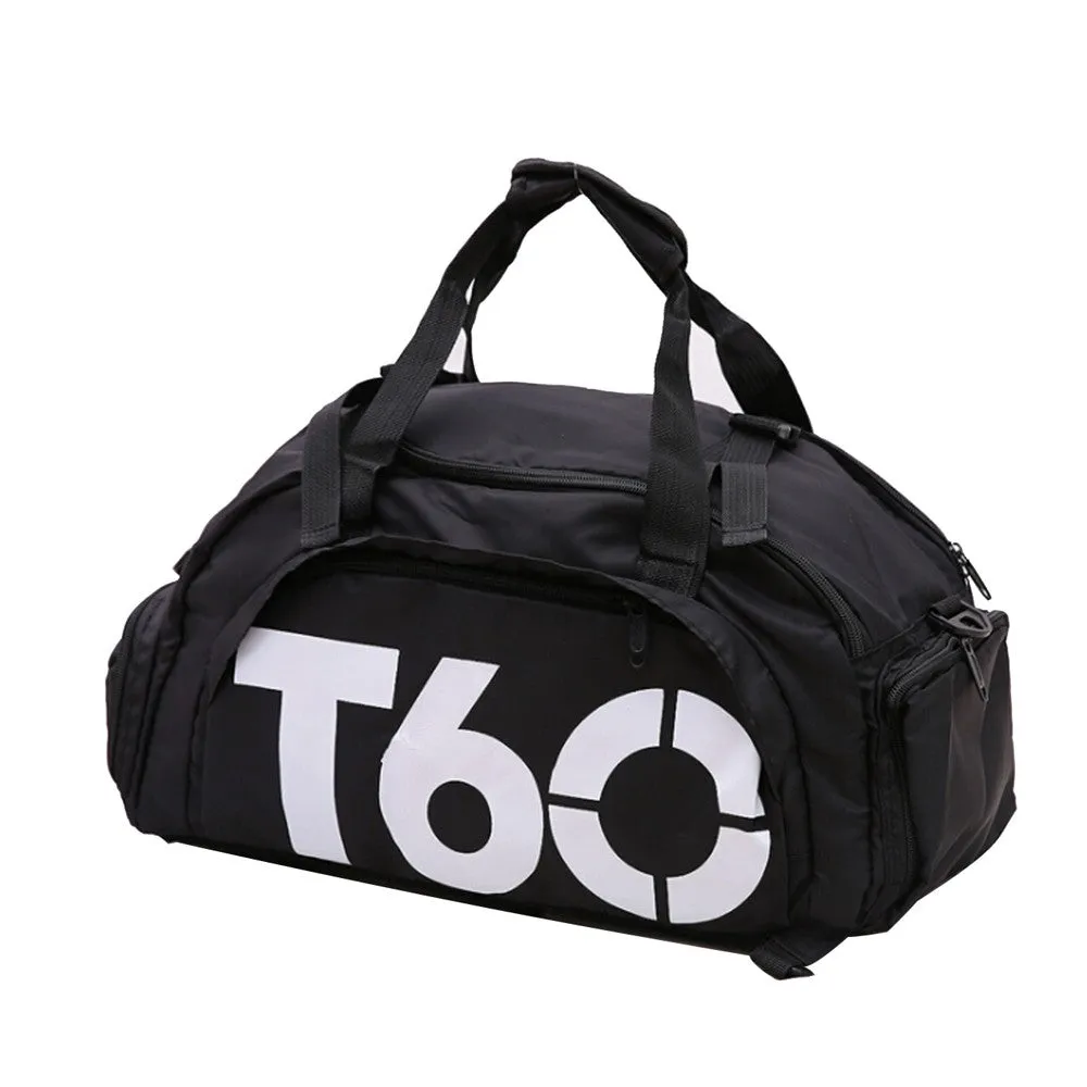 Multifunctional Men Sport Gym Bag Women Fitness Waterproof Outdoor Separate Space For Shoes Pouch