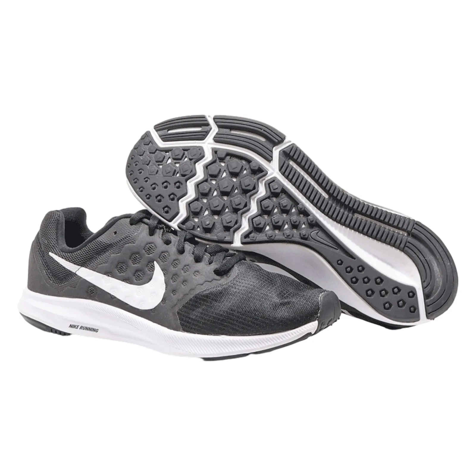 NIKE Downshifter 2018 Sneaker Trainers Black Synthetic Womens UK 6