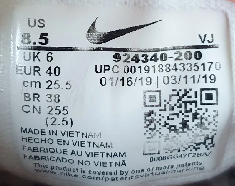 Nike Flex TR 8 Low Textile Trainers UK6/US8.5/EU40 924340-200 Mauve Pink