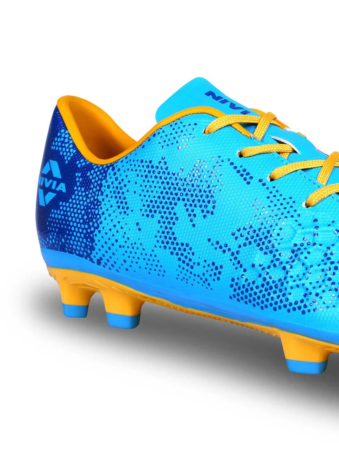 NIVIA Ditmar 3.0 Football Shoes for Men (Cyan Blue)