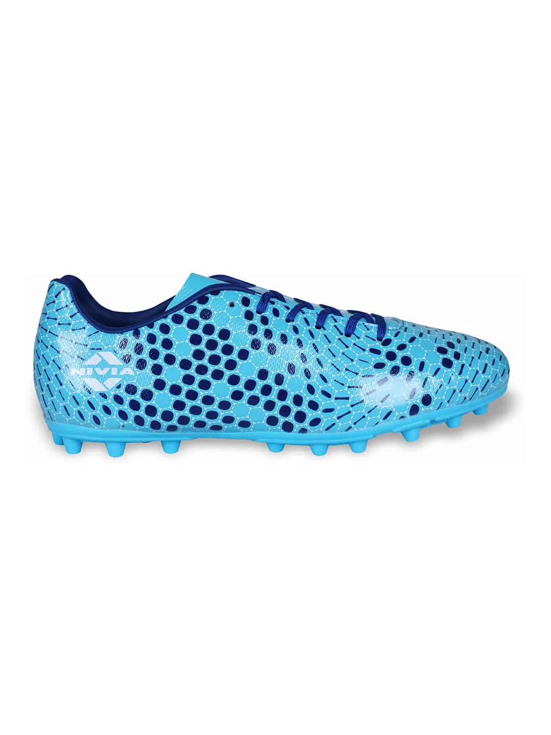 Nivia Kross Football Shoes Sky-Blue