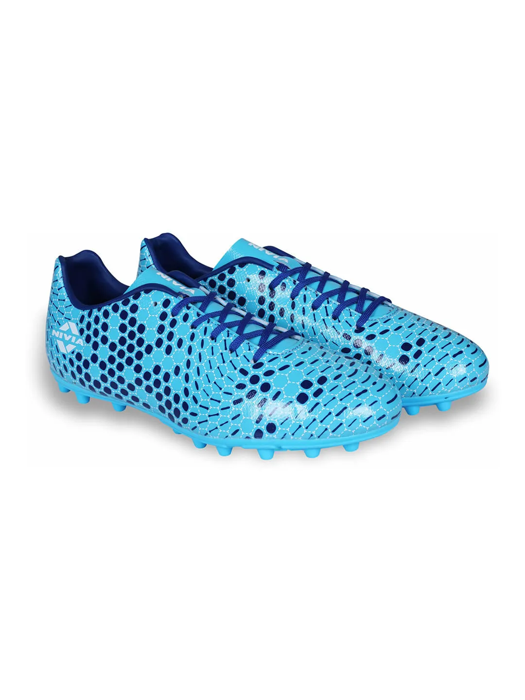 Nivia Kross Football Shoes Sky-Blue