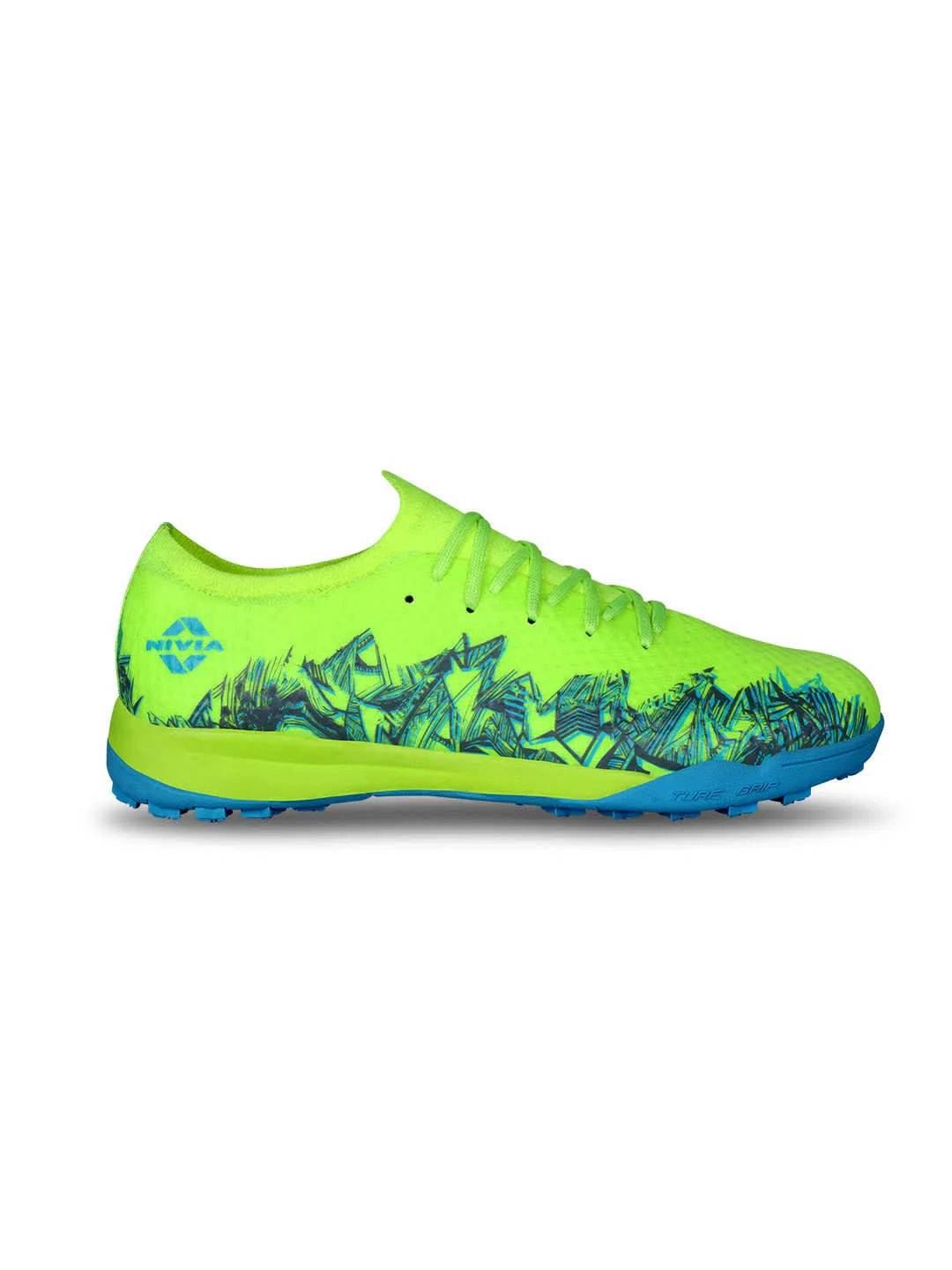 Nivia Shastra Football Turf Shoe For Men Green