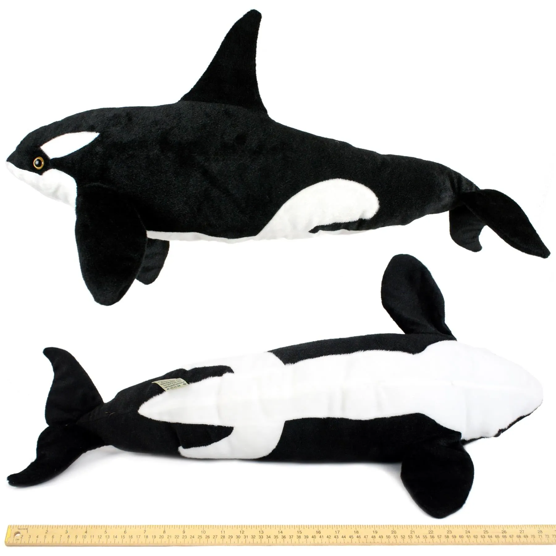 Octavius The Orca Blackfish | 28 Inch Stuffed Animal Plush | By TigerHart Toys