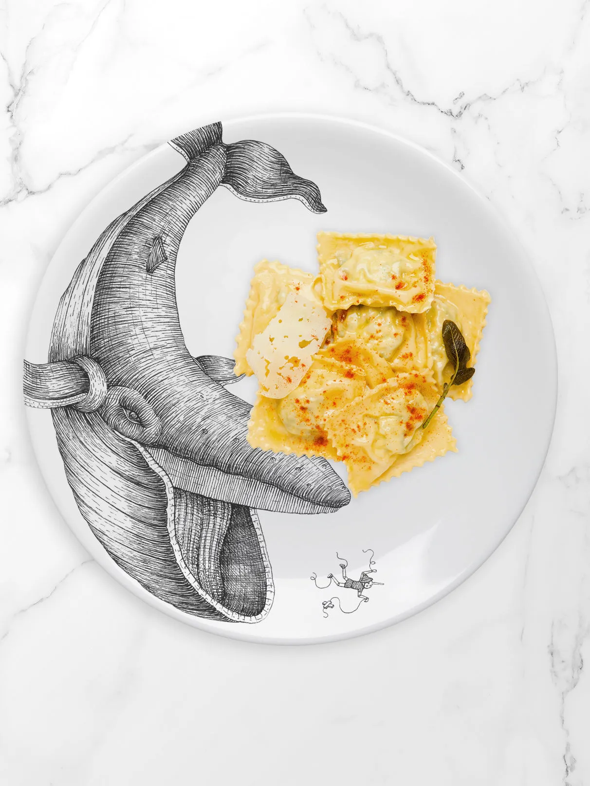 Pinocchio Plates Set