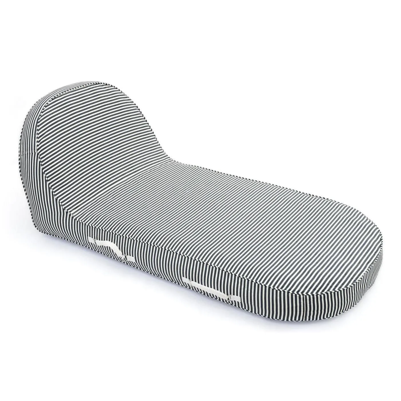 Pool Lounger | Laurens Navy Stripe
