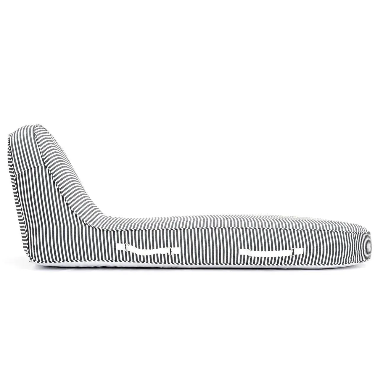 Pool Lounger | Laurens Navy Stripe