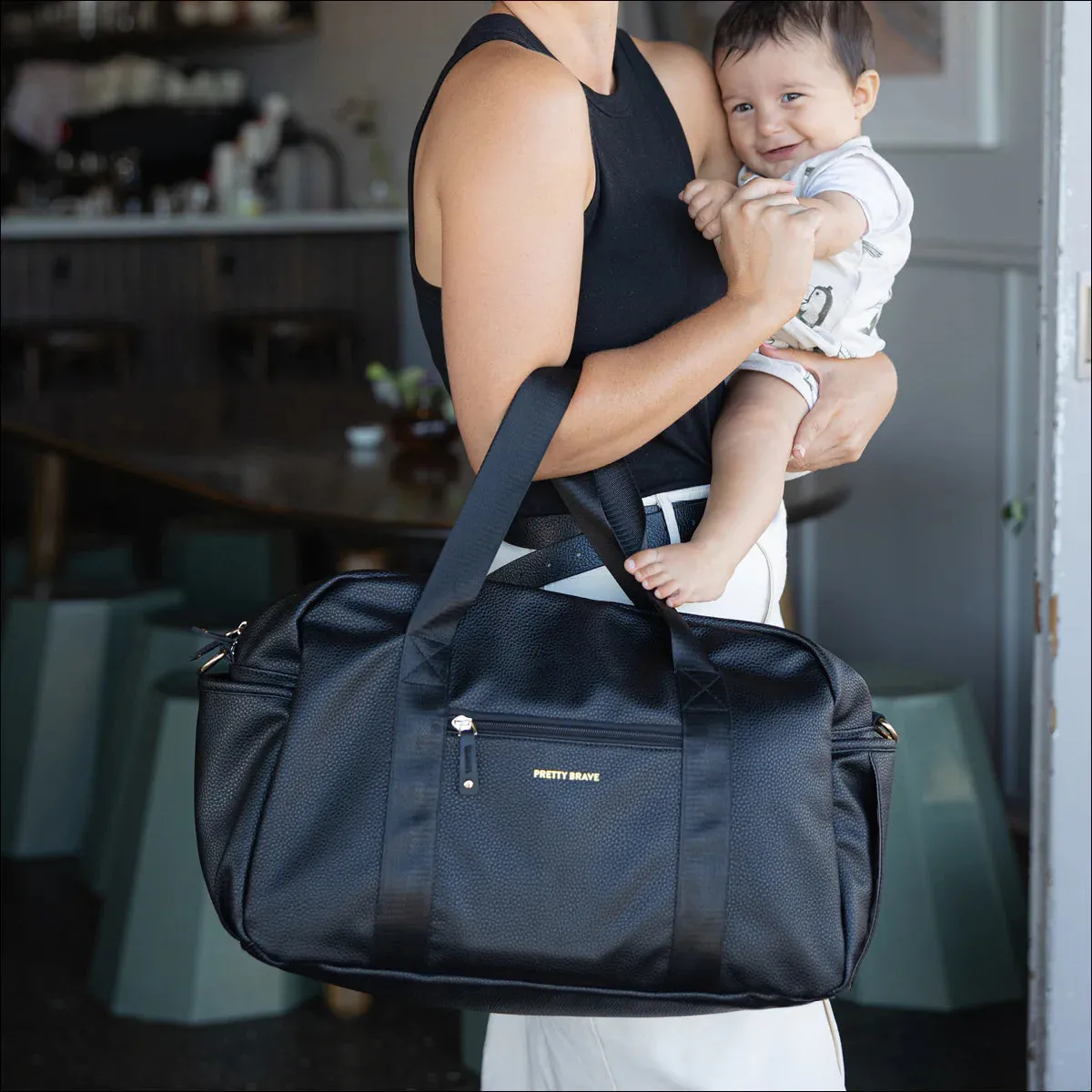 Pretty Brave Stella Bag - Black Pebble