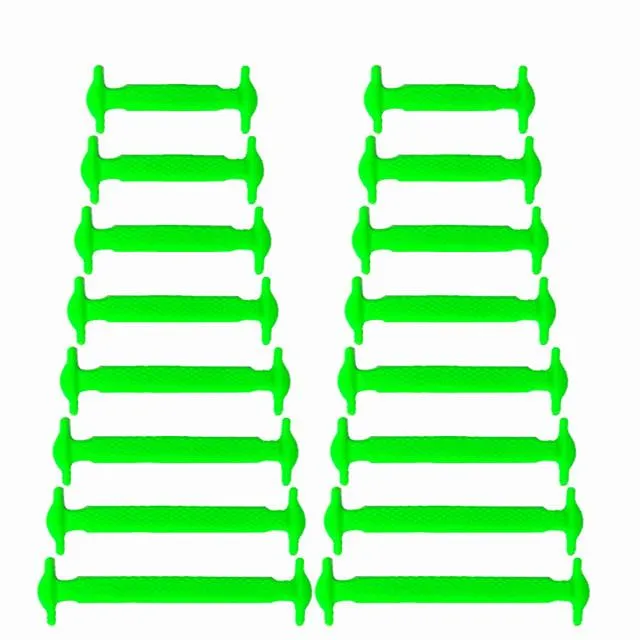 QuickLace - No Tie Silicone Shoelaces (16pcs set)