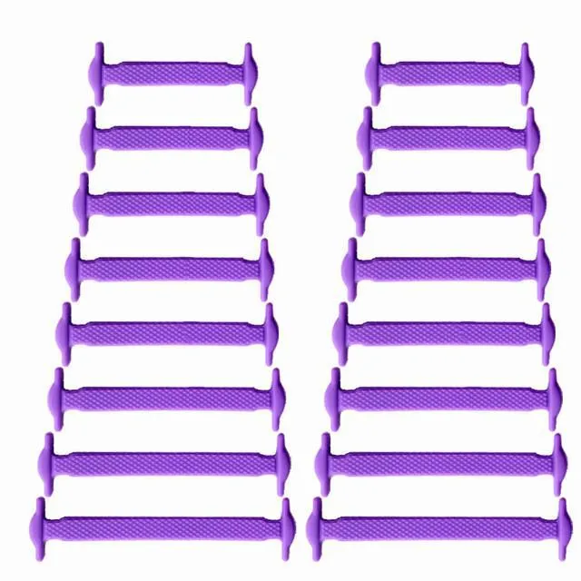 QuickLace - No Tie Silicone Shoelaces (16pcs set)