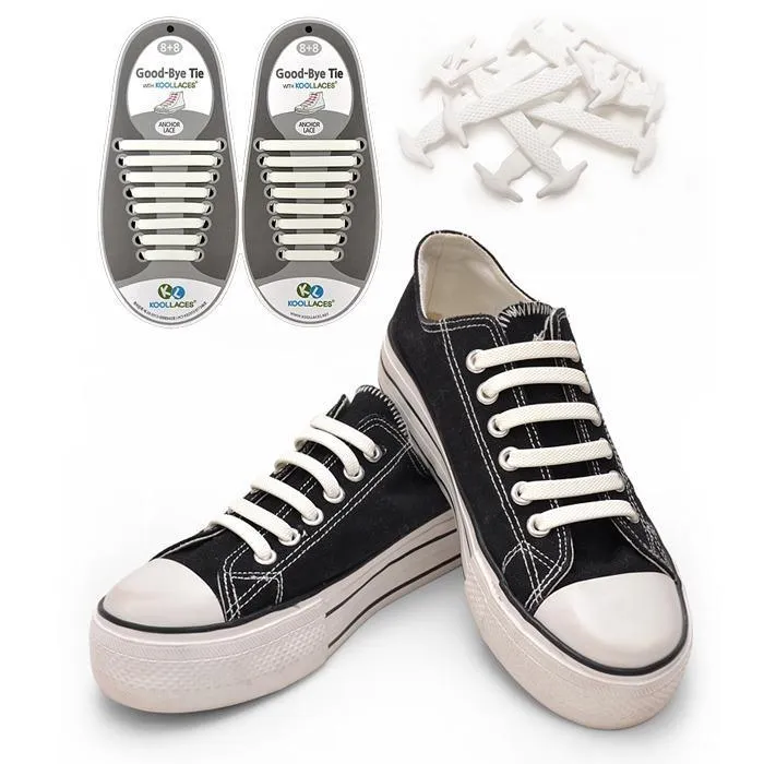 QuickLace - No Tie Silicone Shoelaces (16pcs set)