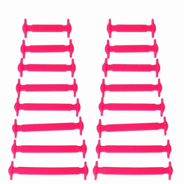 QuickLace - No Tie Silicone Shoelaces (16pcs set)