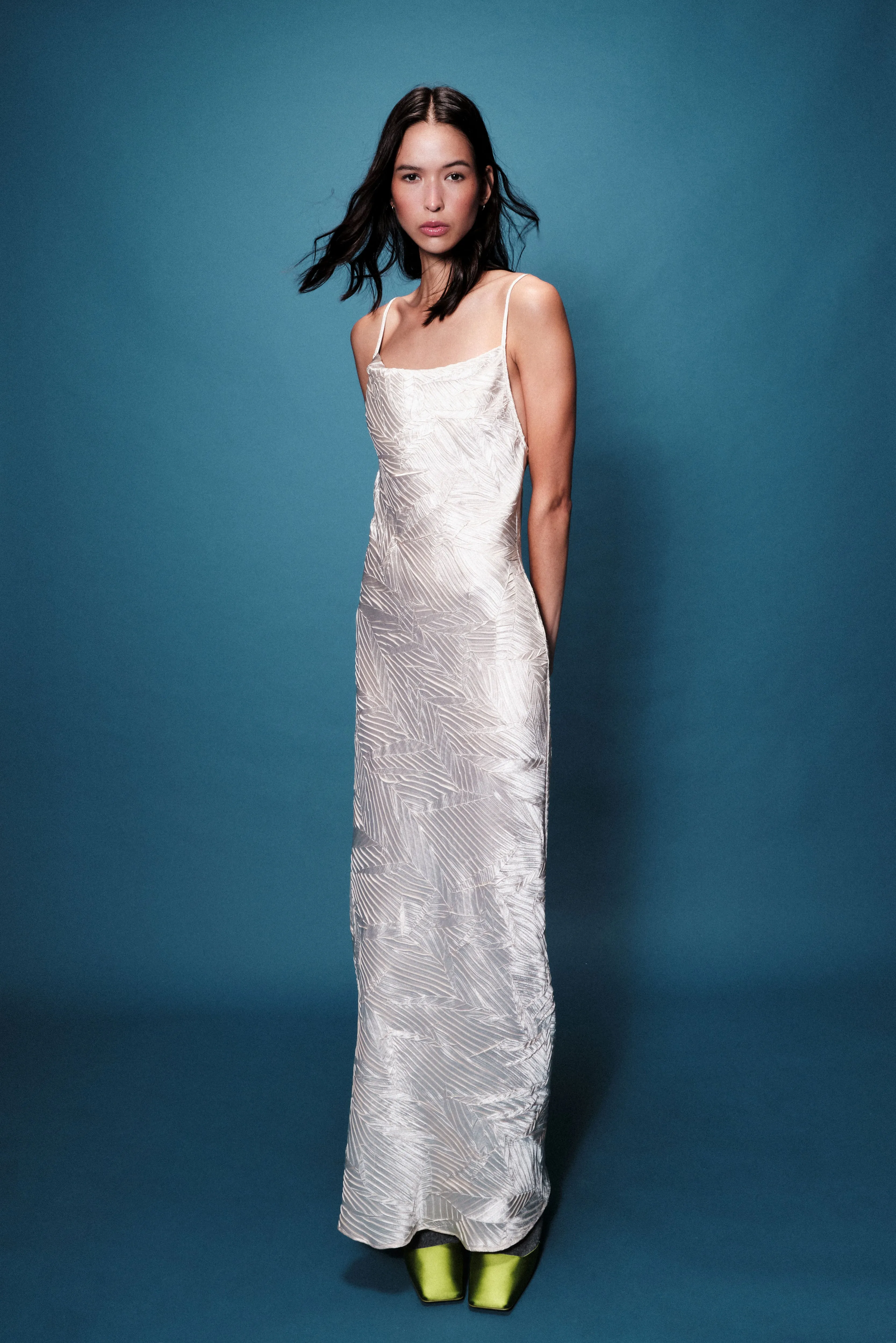 Rachel Slipdress - Frosted Champagne