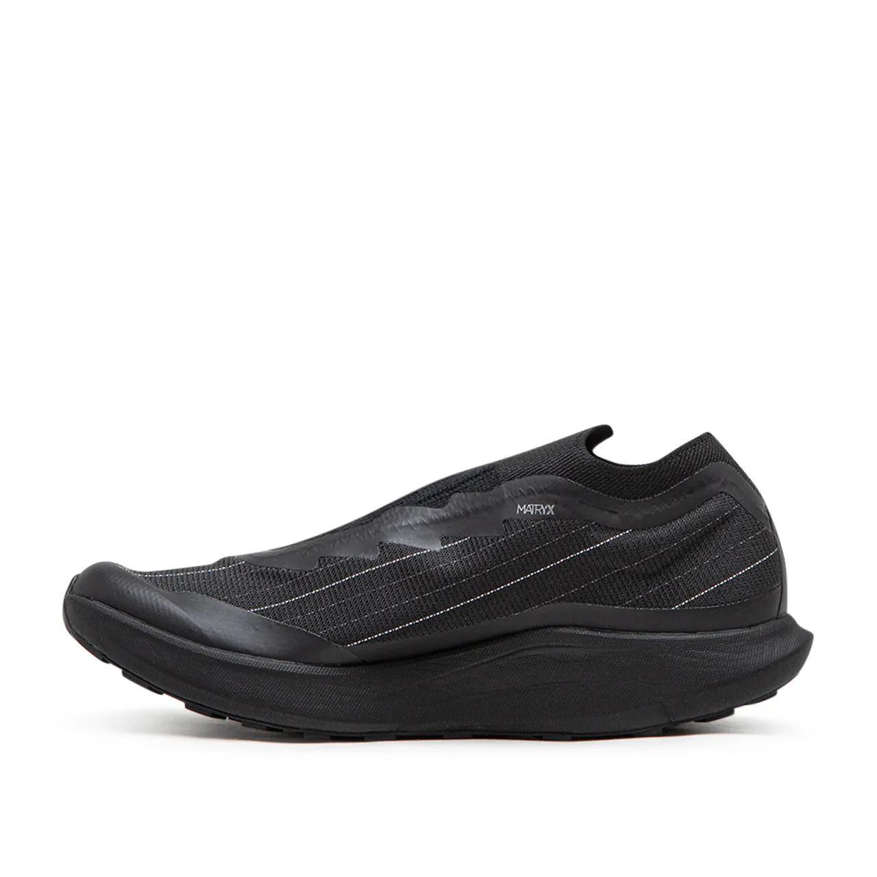 salomon pulsar reflective advanced (black / black / reflective silver)