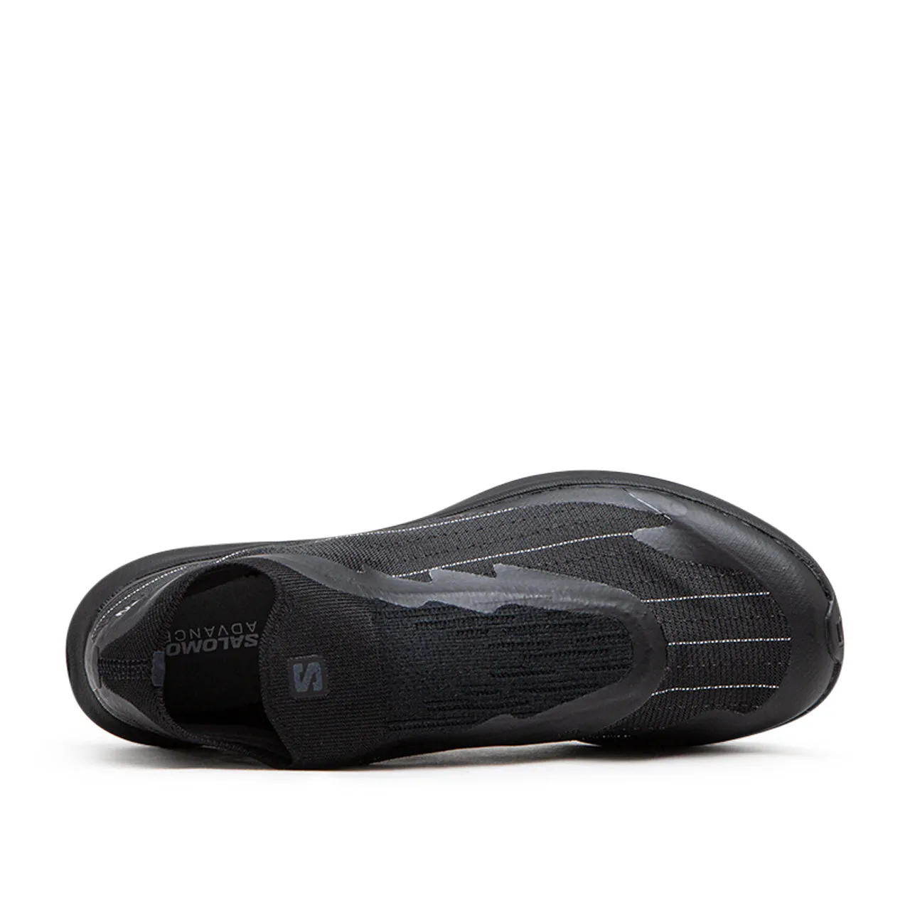salomon pulsar reflective advanced (black / black / reflective silver)
