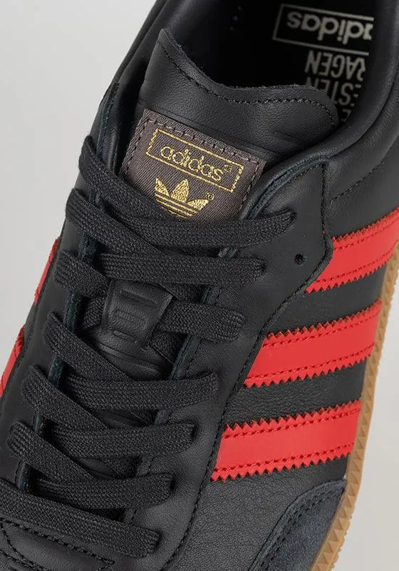 Samba OG - Carbon/Better Scarlet