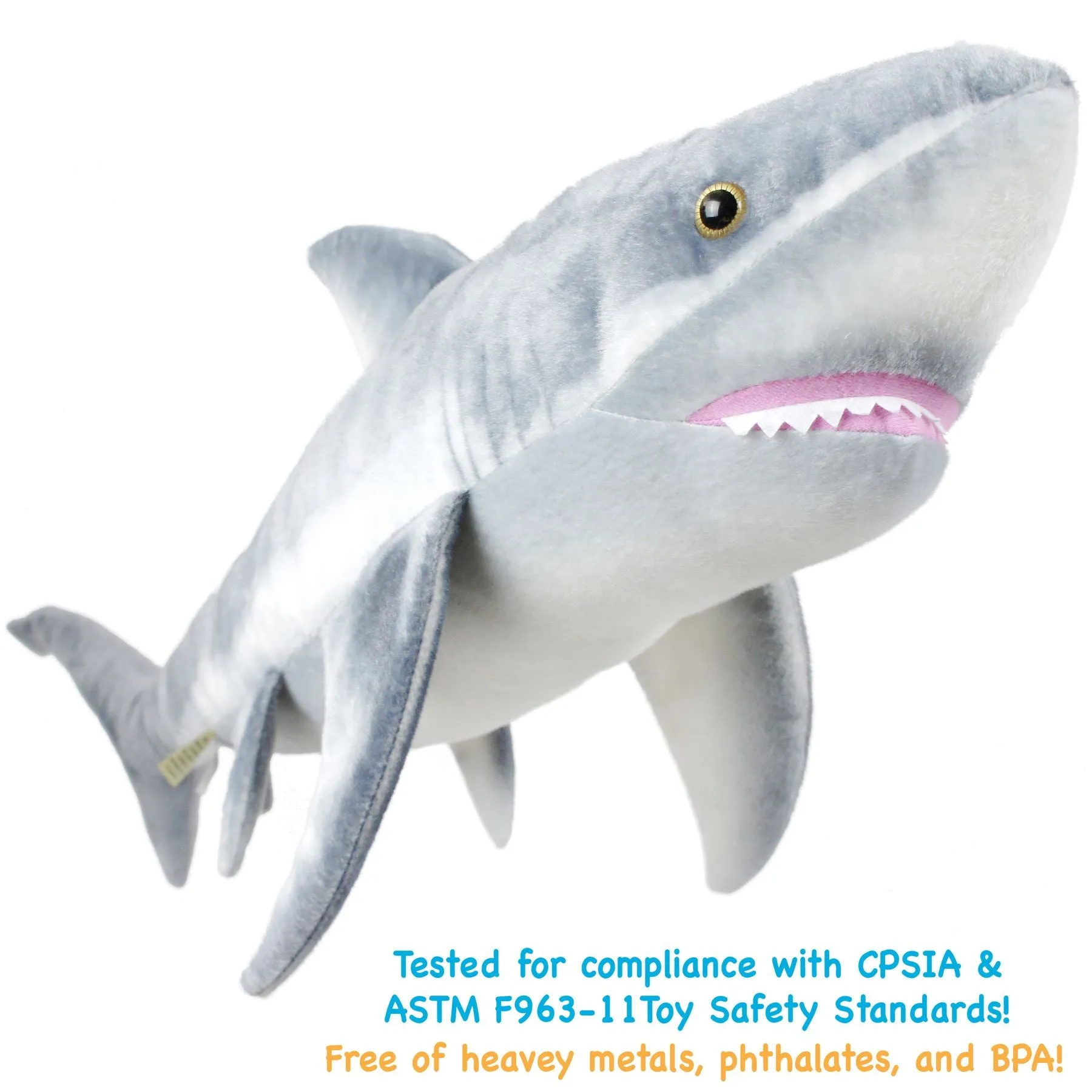 Sammy The Shark | 36 Inch Stuffed Animal Plush