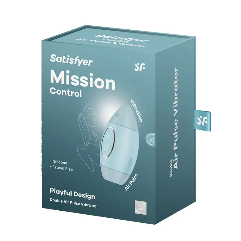 Satisfyer Mission Control Air Pulse Clitoral Vibrator