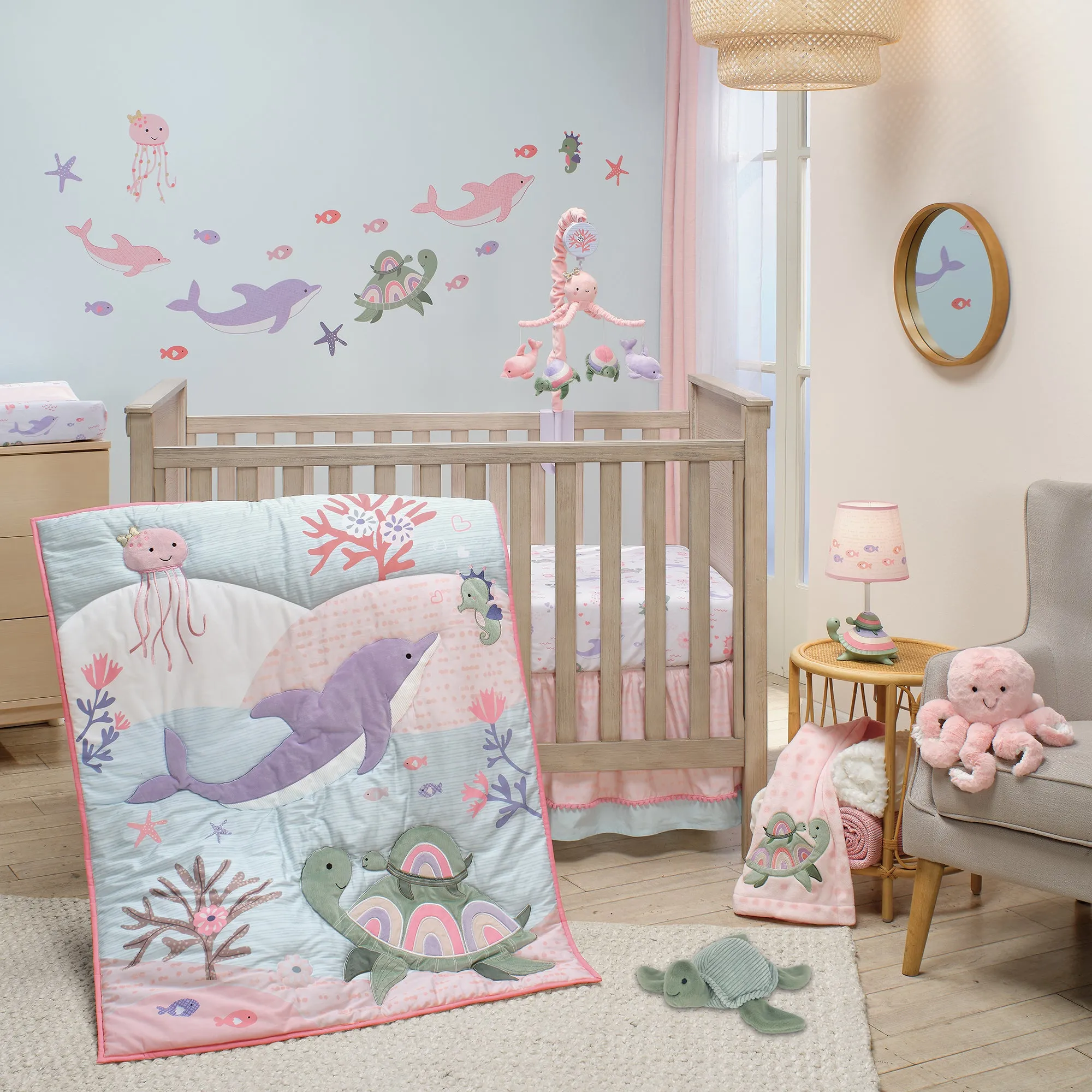 Sea Dreams Changing Pad Cover