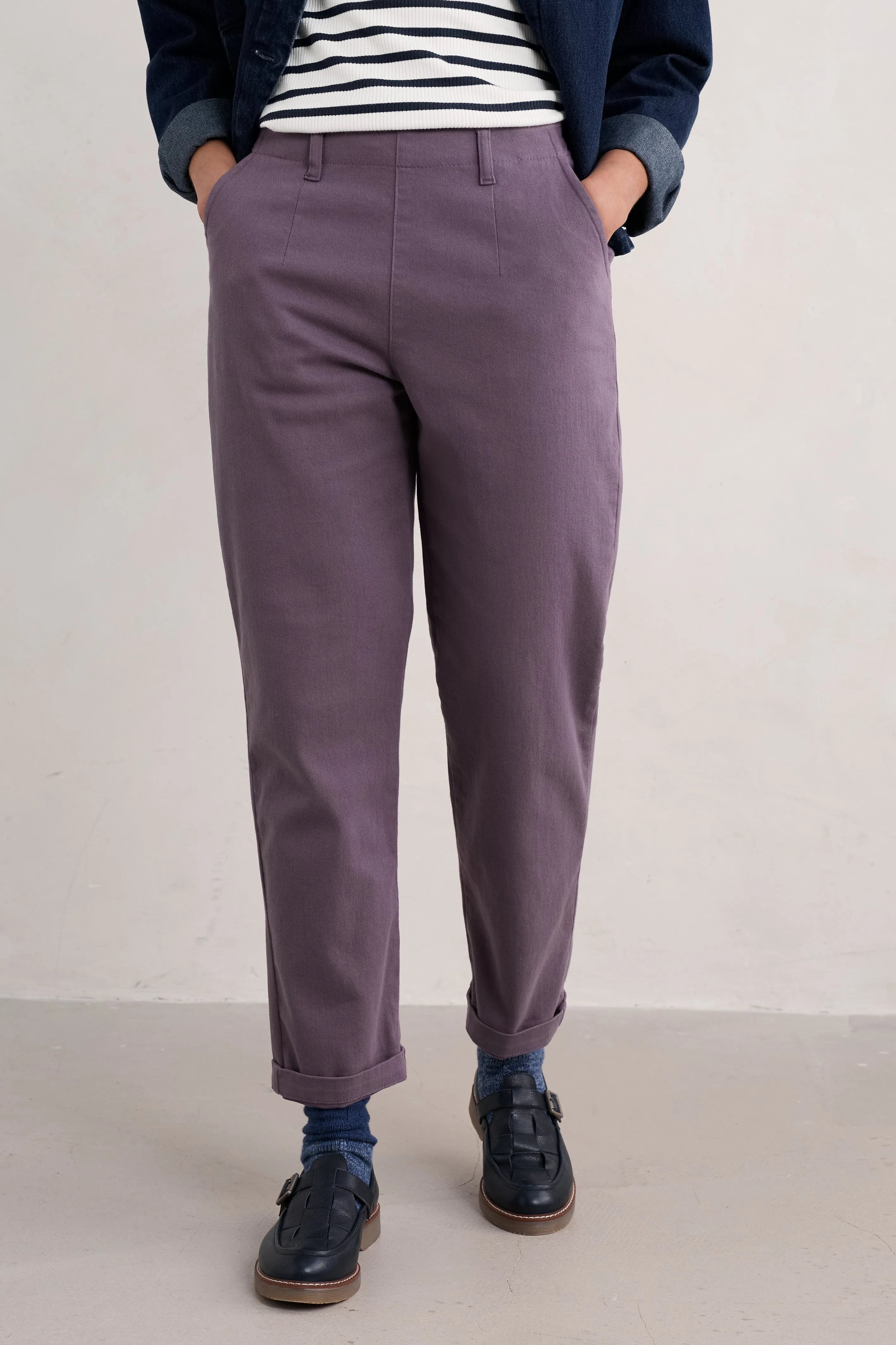 Seasalt Waterdance Trouser in Fig