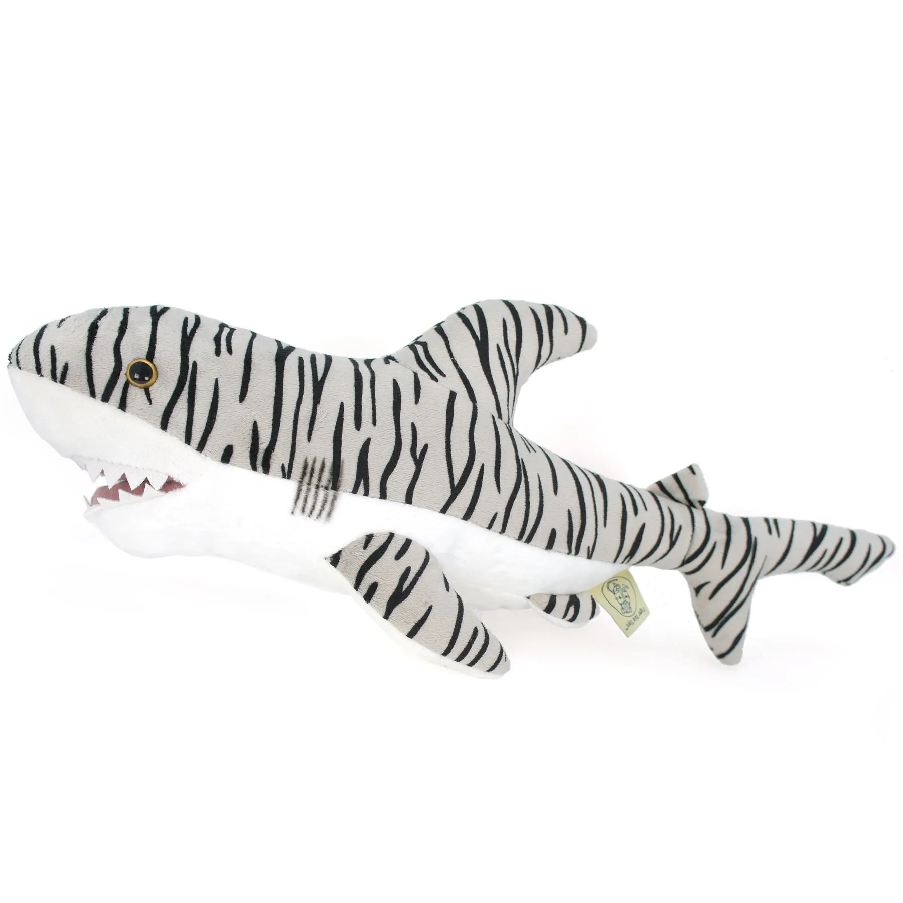 Sheila The Tiger Shark | 17 Inch Stuffed Animal Plush | By TigerHart Toys