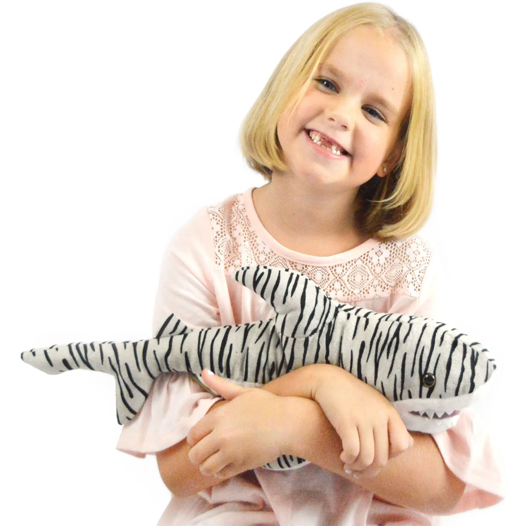 Sheila The Tiger Shark | 17 Inch Stuffed Animal Plush | By TigerHart Toys
