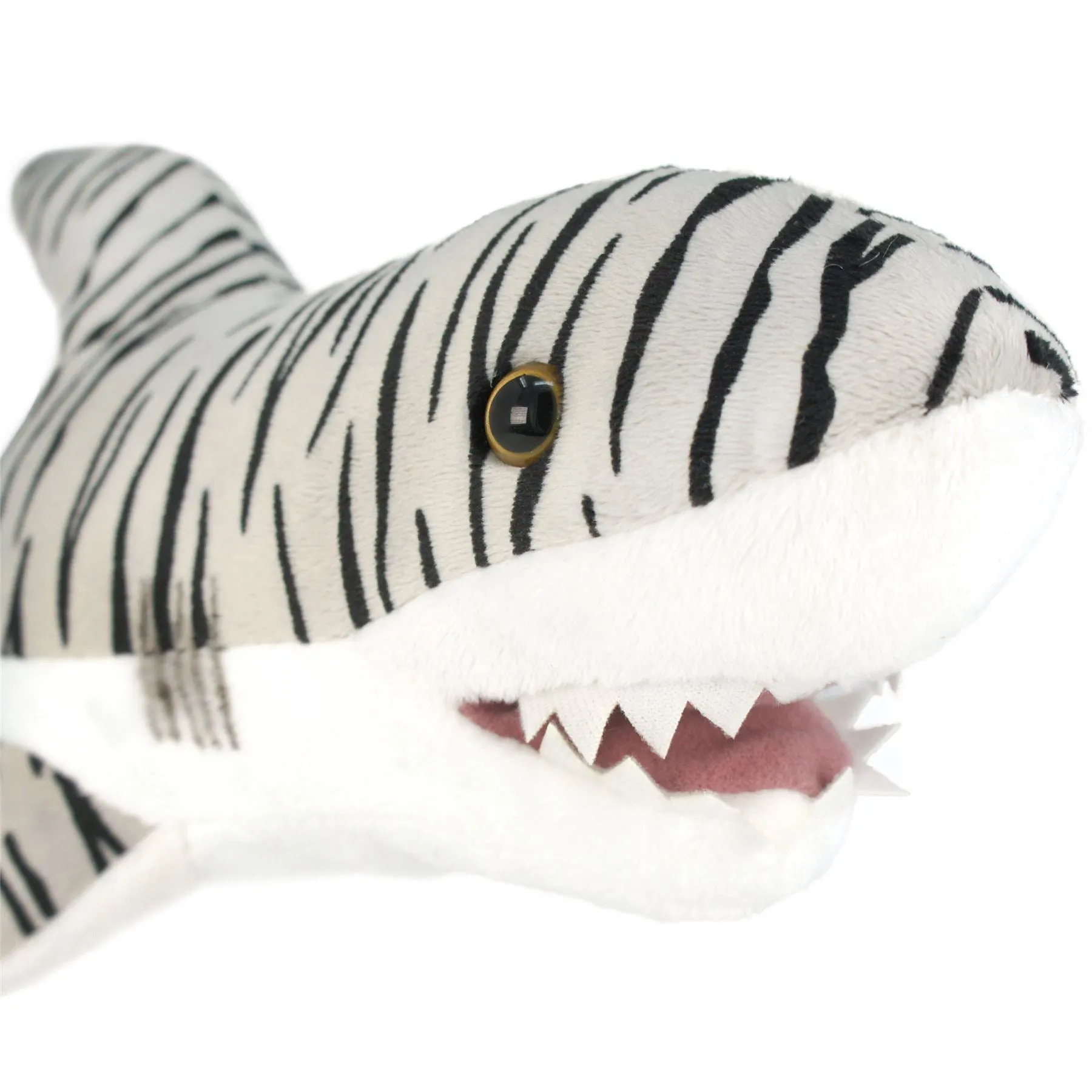 Sheila The Tiger Shark | 17 Inch Stuffed Animal Plush | By TigerHart Toys