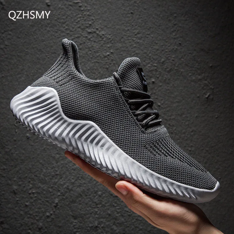 Shoes Men High Quality Male Sneakers Breathable White Fashion Gym Casual Light Walking Plus Size Footwear