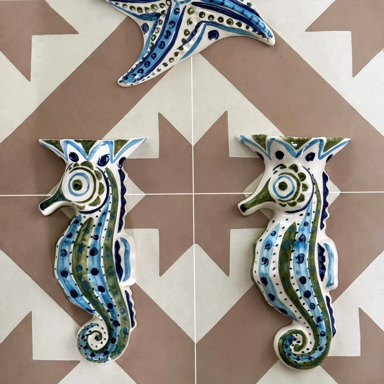 Sky Seahorse Ornament
