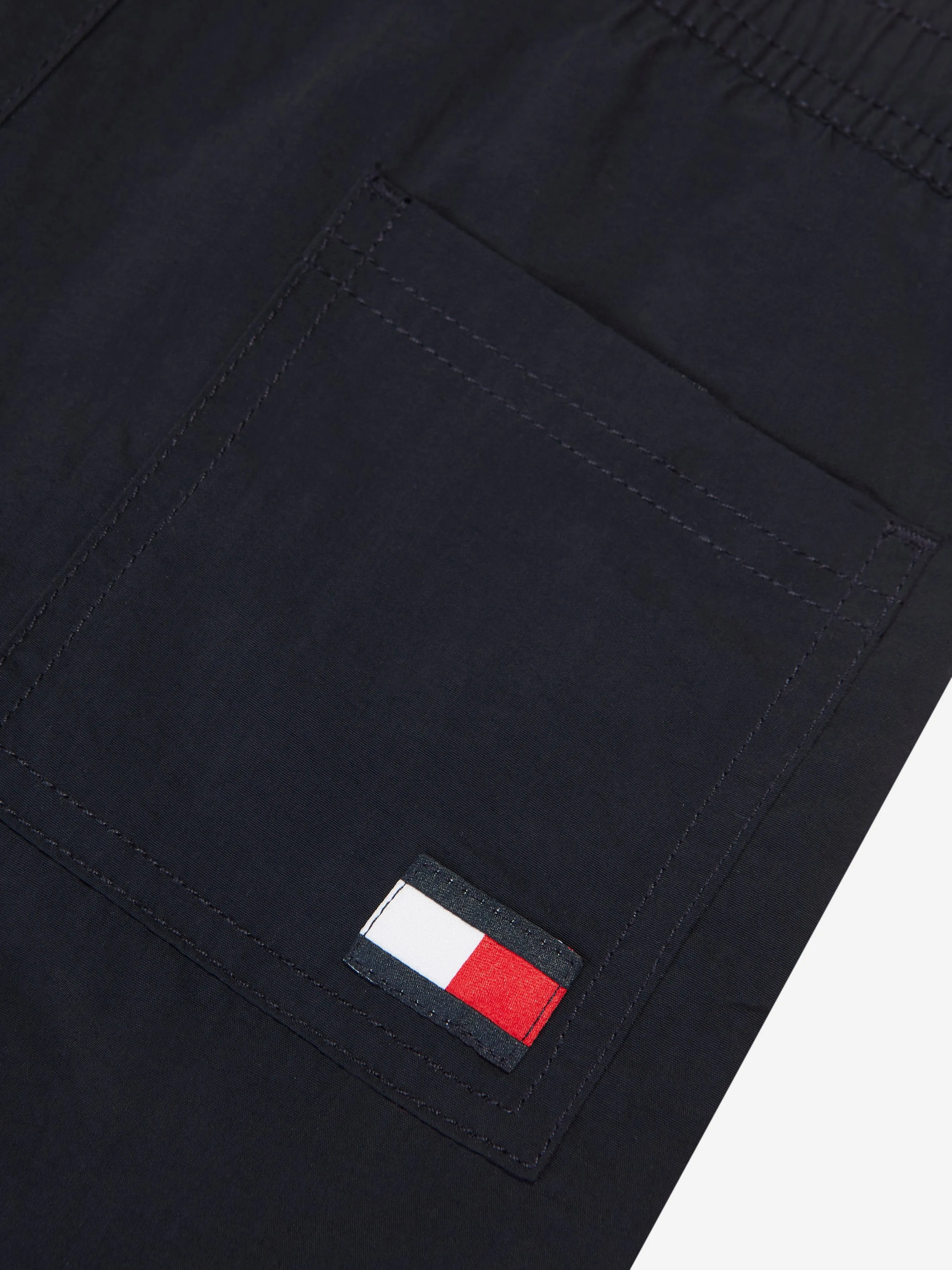 Tommy Hilfiger Boys Medium Drawstring Swim Shorts in Navy