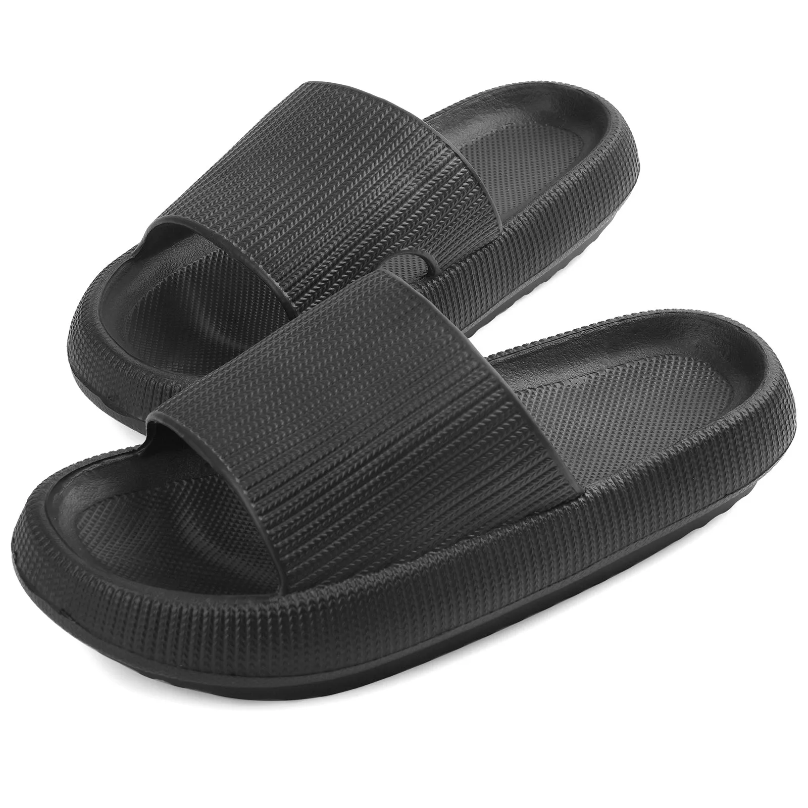VONMAY Cloud Slides Sandals Shower Slippers Comfort Beach Summer Slip-on House Shoes Unisex
