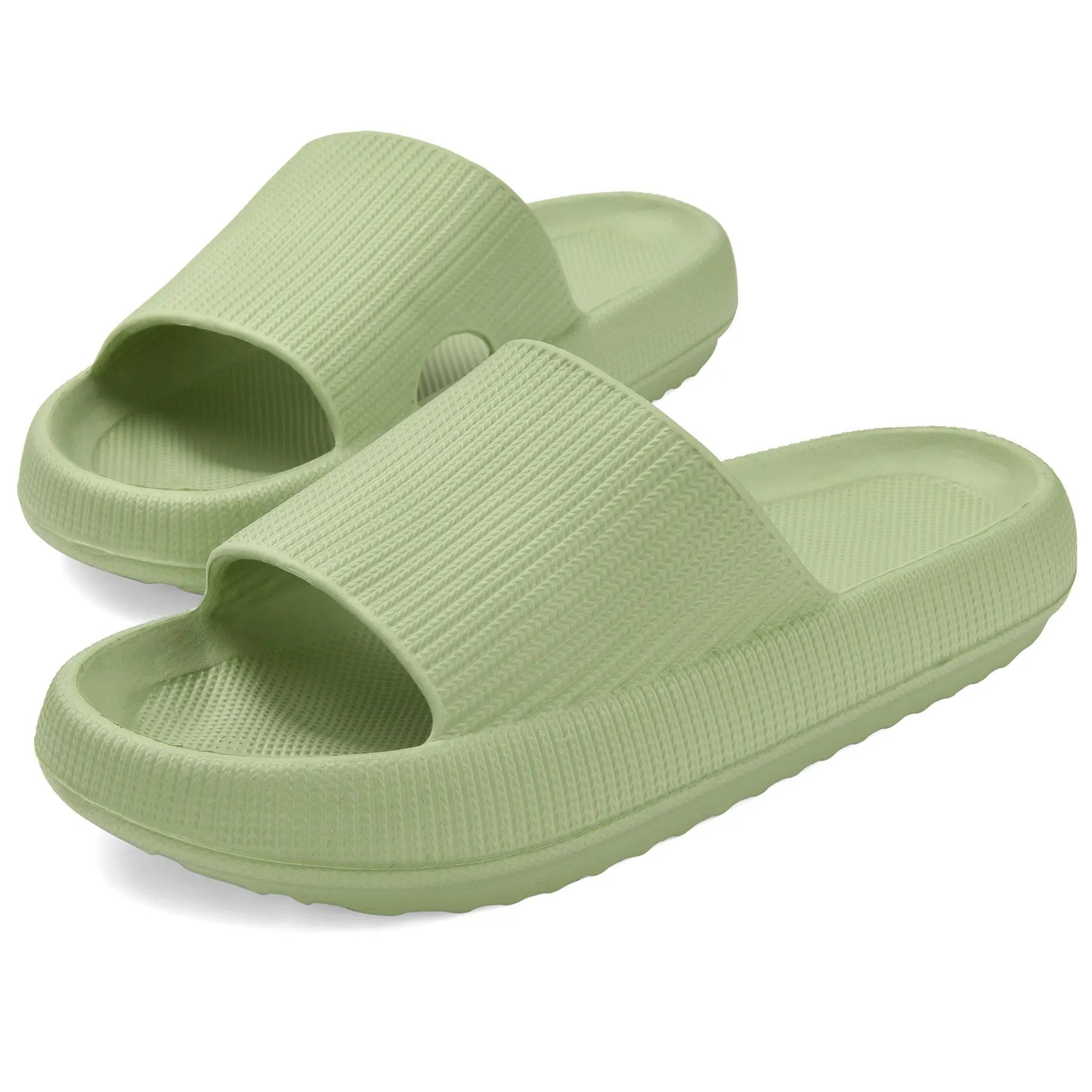 VONMAY Cloud Slides Sandals Shower Slippers Comfort Beach Summer Slip-on House Shoes Unisex