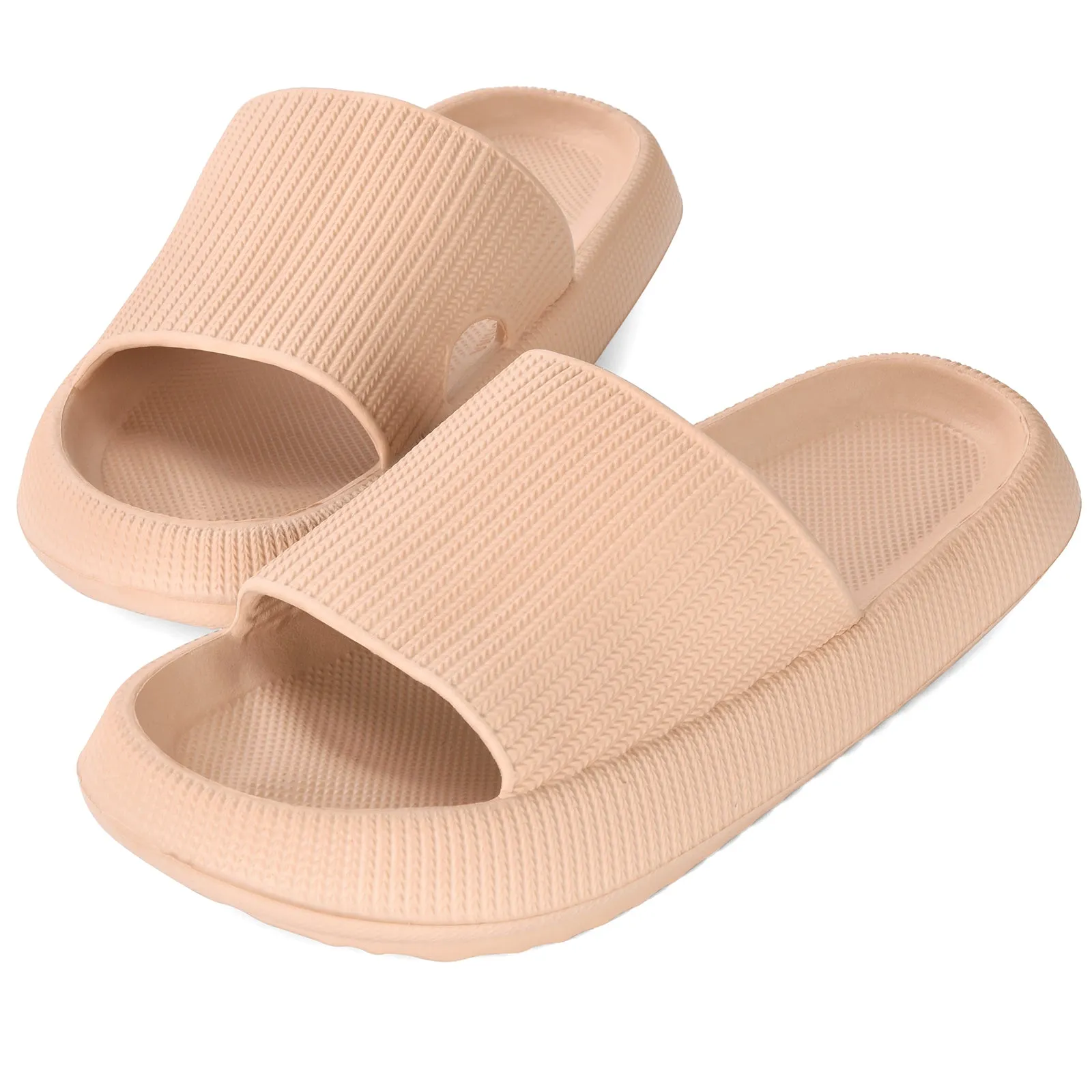 VONMAY Cloud Slides Sandals Shower Slippers Comfort Beach Summer Slip-on House Shoes Unisex