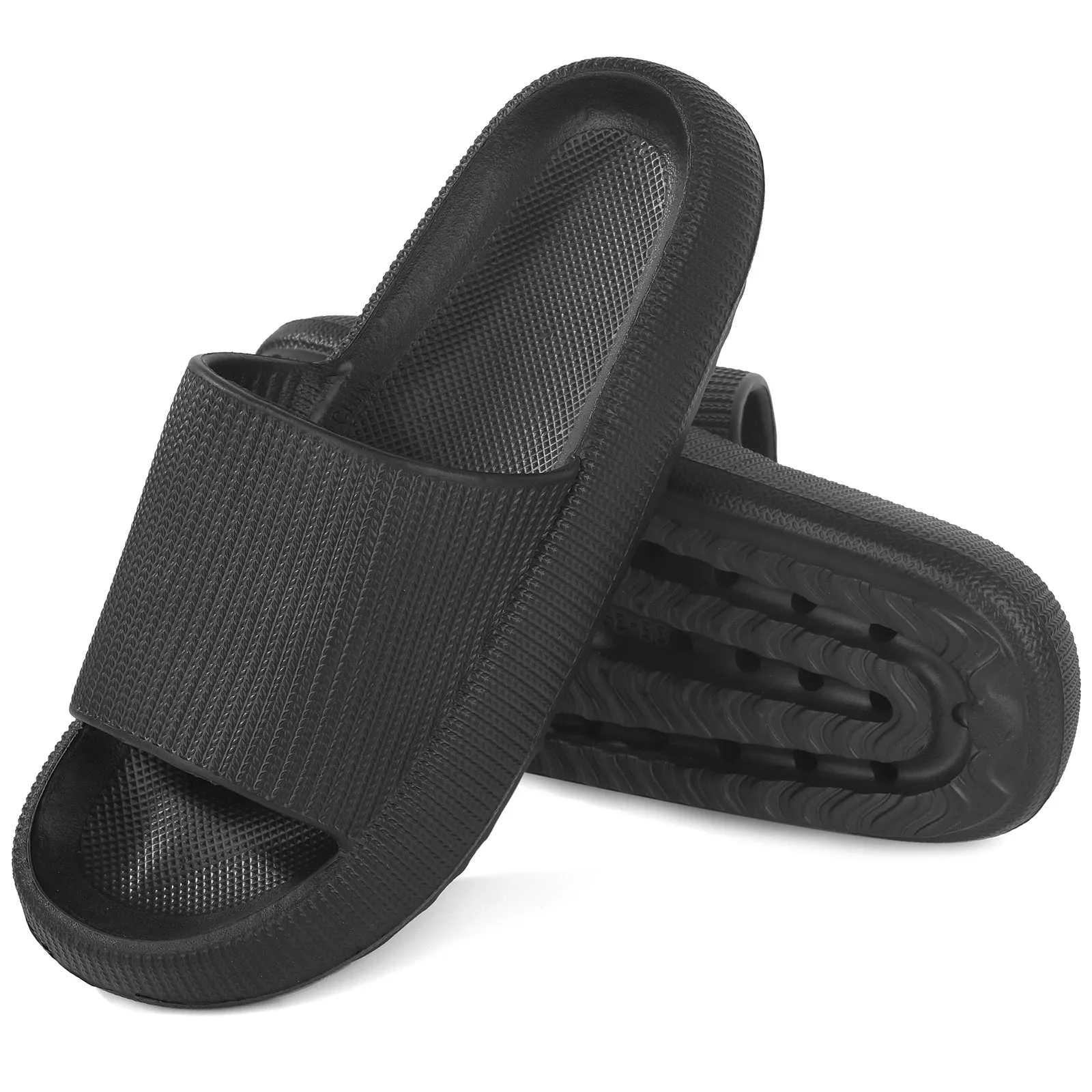 VONMAY Cloud Slides Sandals Shower Slippers Comfort Beach Summer Slip-on House Shoes Unisex