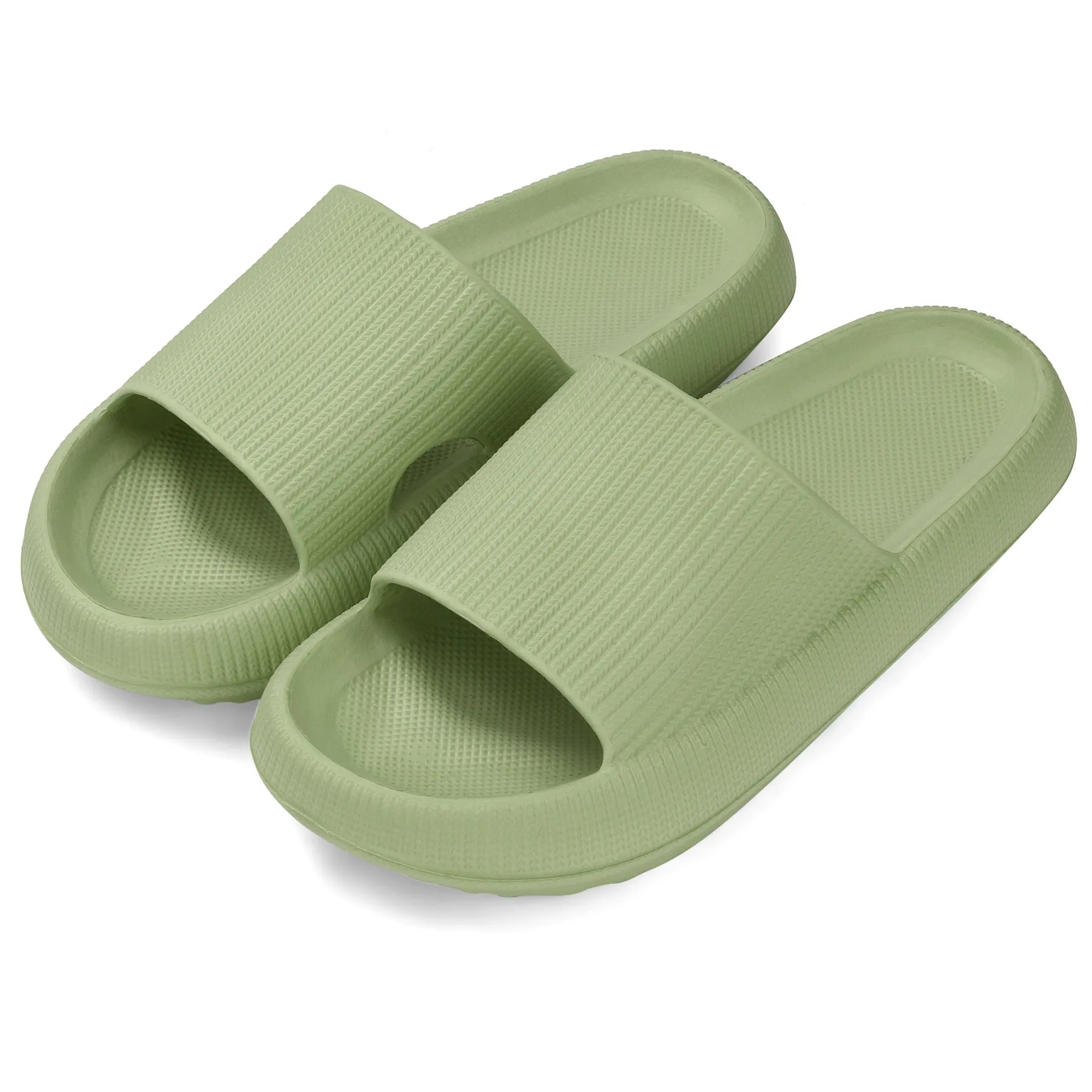VONMAY Cloud Slides Sandals Shower Slippers Comfort Beach Summer Slip-on House Shoes Unisex