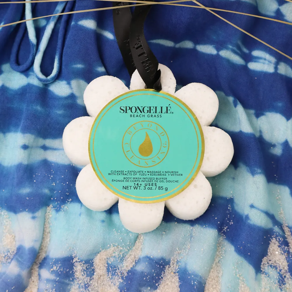 Wild Flower Bath Sponge – Beach Grass