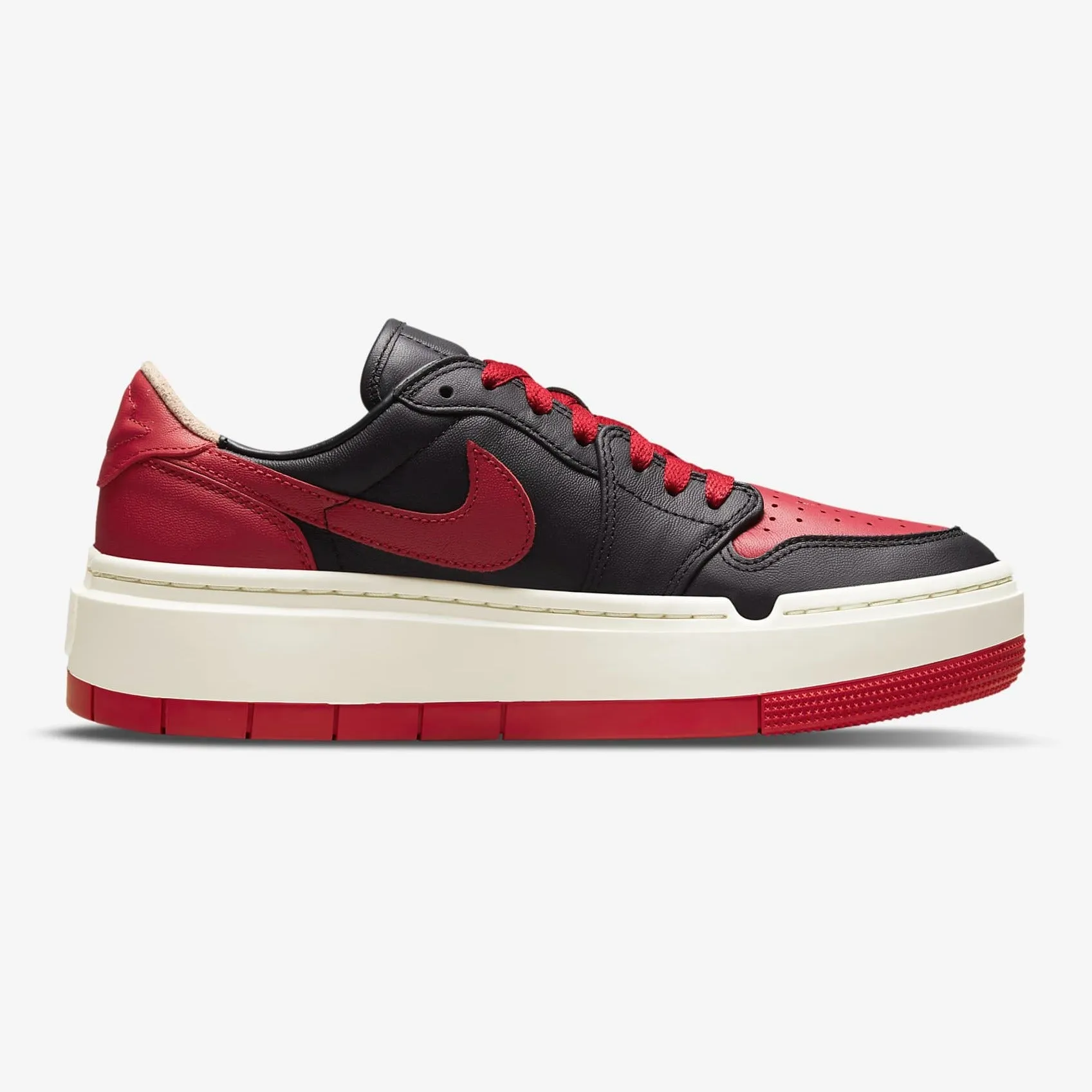 Women's Air Jordan 1 Elevate Low SE "Bred" (Black/Sail/Gym Red)(DQ1823-006)