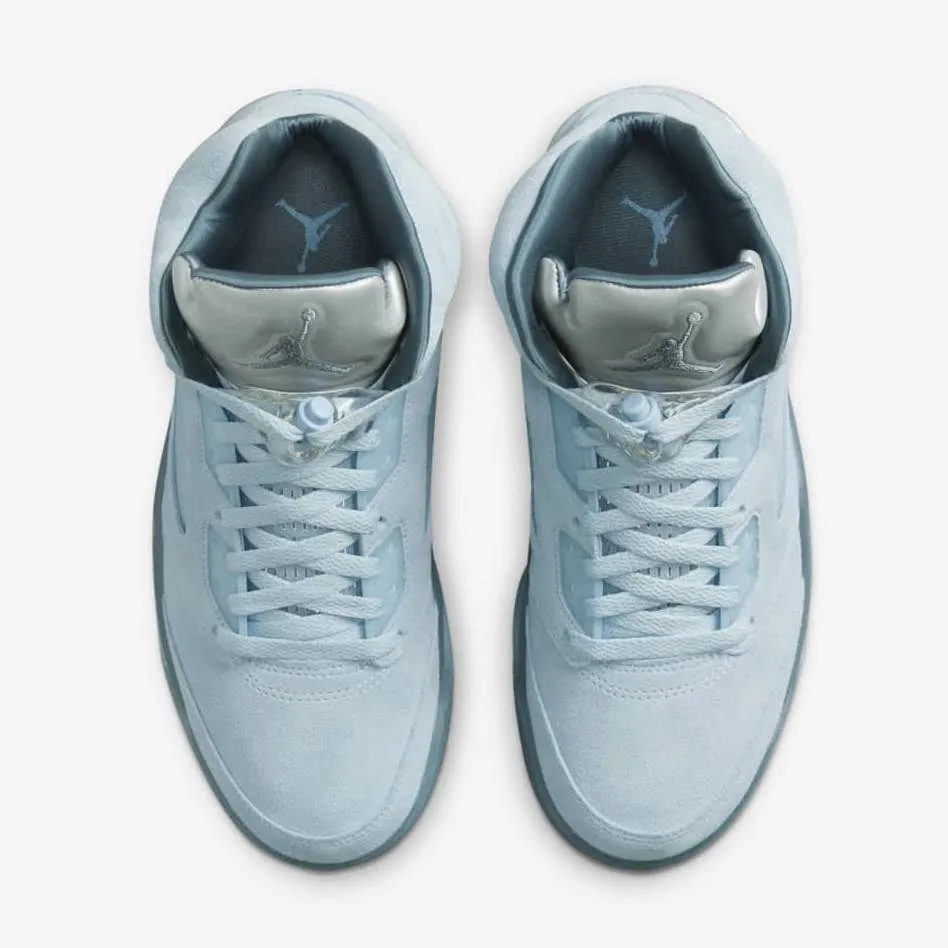 Women's Air Jordan 5 Retro "Bluebird" (Photo Blue/Football Grey/Metallic Silver)(DD9336-400)