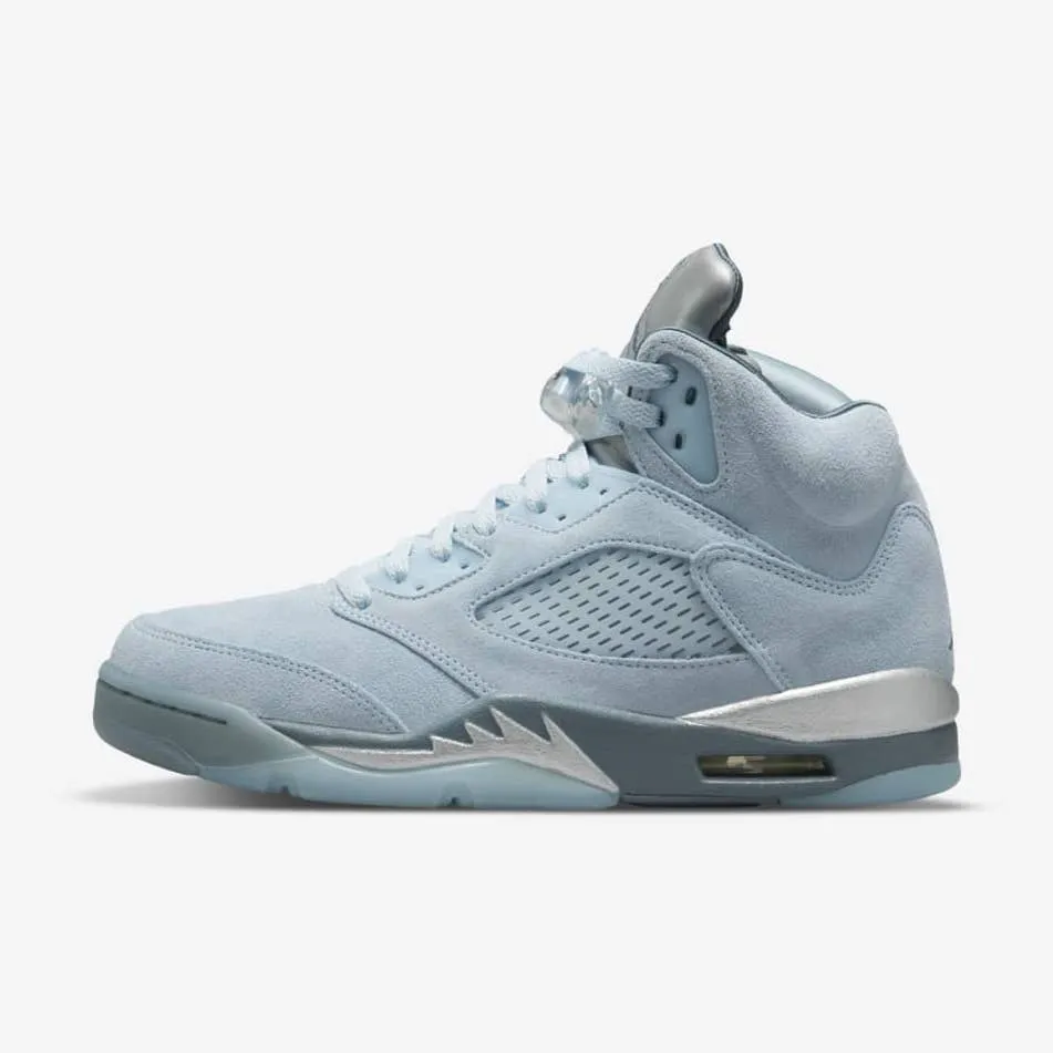 Women's Air Jordan 5 Retro "Bluebird" (Photo Blue/Football Grey/Metallic Silver)(DD9336-400)
