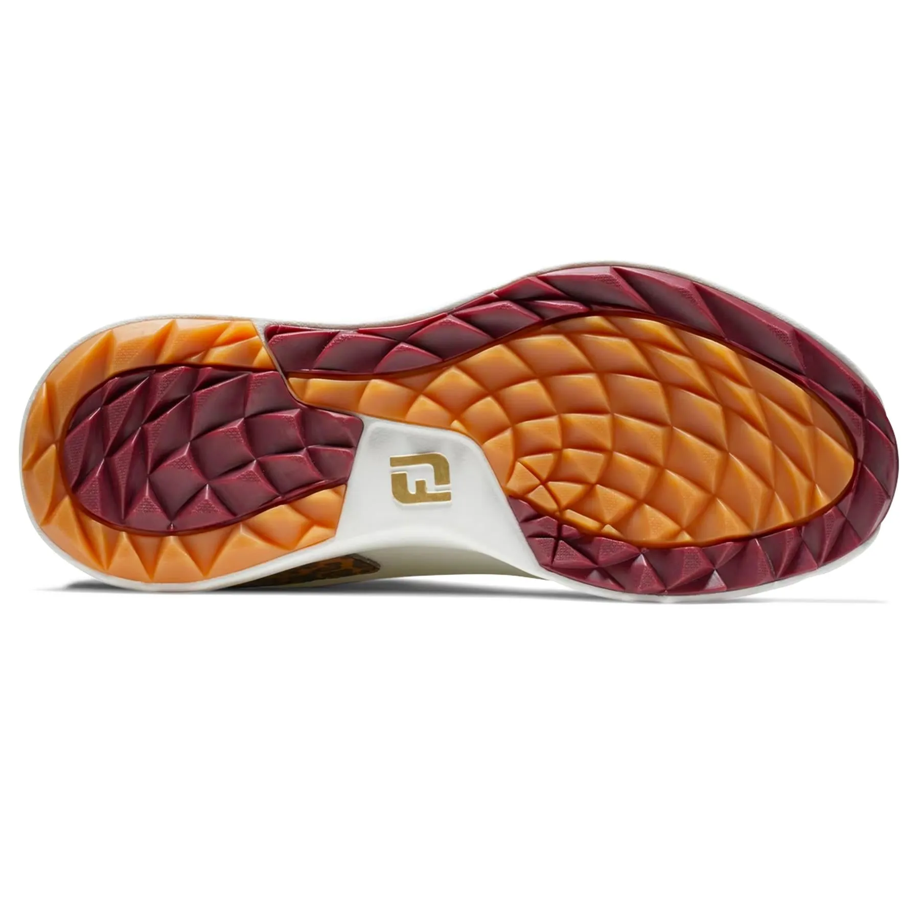Womens Performa Spikeless Golf Shoes Cream/Leopard - 2024